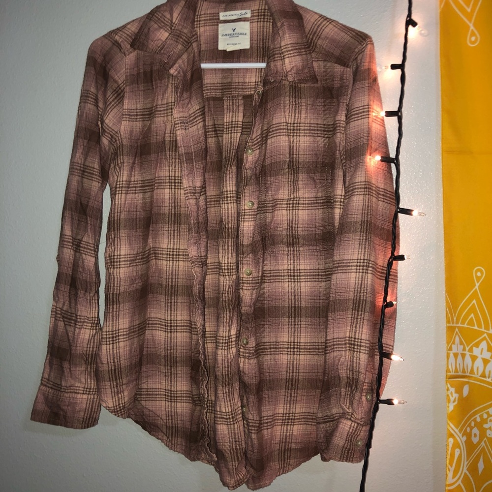 Coral Colored Flannel